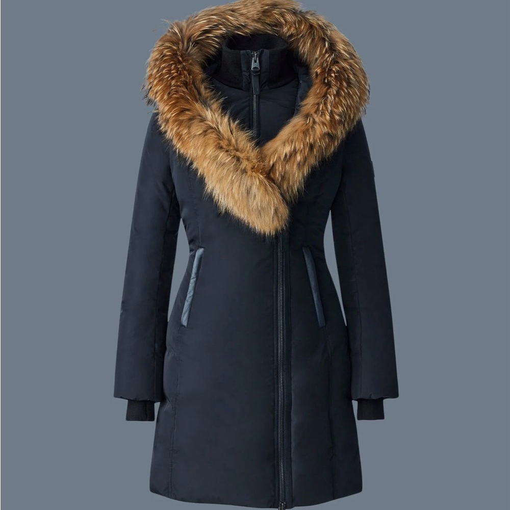 Mackage Kay Down Jacket Coat - Black - Size XL